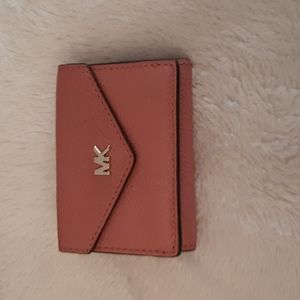 Michael Kors Leather Envelope Trifold Wallet